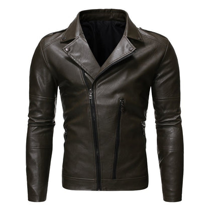 Funki Findz | Jackets | Men's Women's PU Leather Slim Jacket