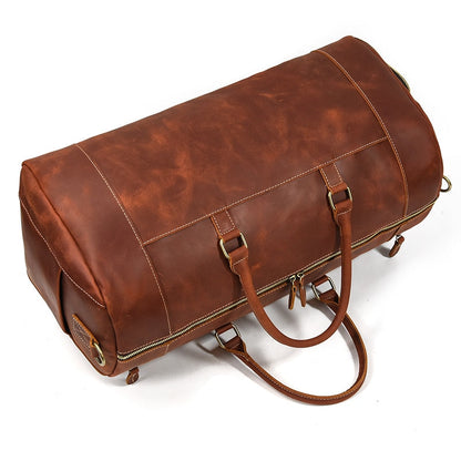 Funki Findz | Bags | Travel Bags | Men's Leather Overnight Bag
