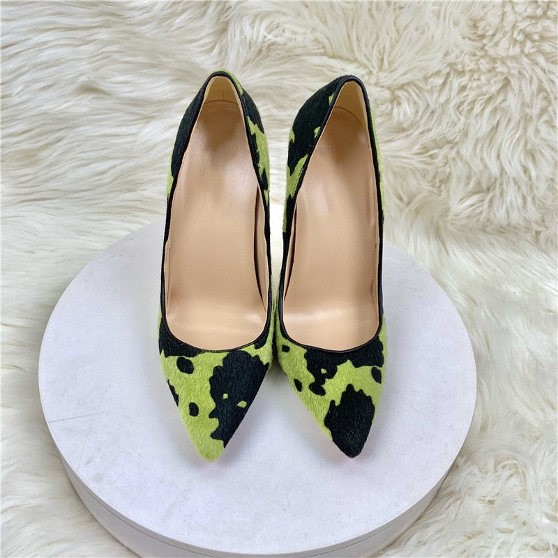 Funki Findz | Shoes | Women's High Animal Print Stilettos | Flock
