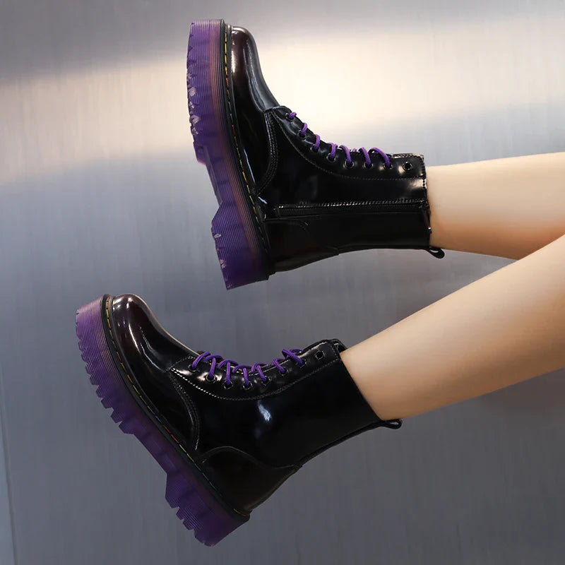 Funki Findz | Boots | Men's Women's 8-Hole Real Leather Boots