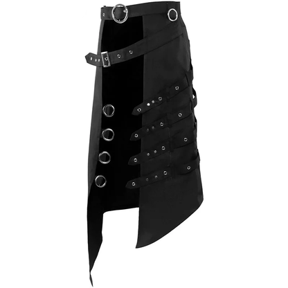 Funki Findz | Skirts | Men's Gothic Punk Buckle Strap Half Skirts