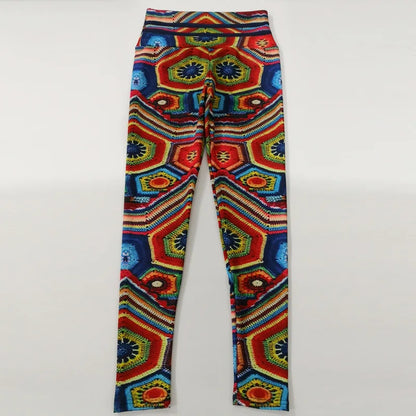 Funki Findz | Pants | Women High Waist Yoga Printed Leggings