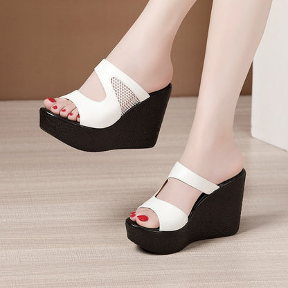 Funki Findz | Shoes | Women's Platform Wedge Mesh Sandals