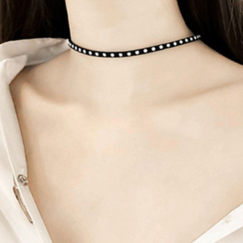 Funki Findz | Necklaces | Women's Black Goth Choker Necklace