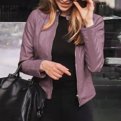 Funki Findz | Jackets | Women's Slim Fit Faux Leather Jackets