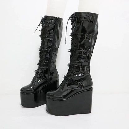 Funki Findz | Boots | Women's Super High Custom Platform Boot