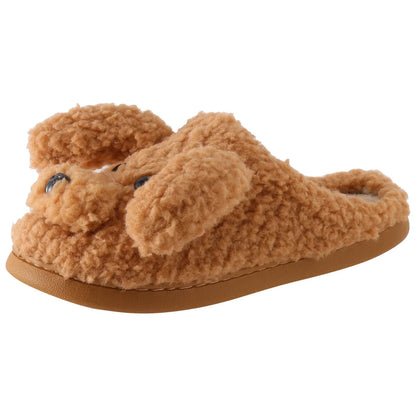 Funki Findz | Shoes | Women's Fluffy Cartoon Dog Fur Slippers