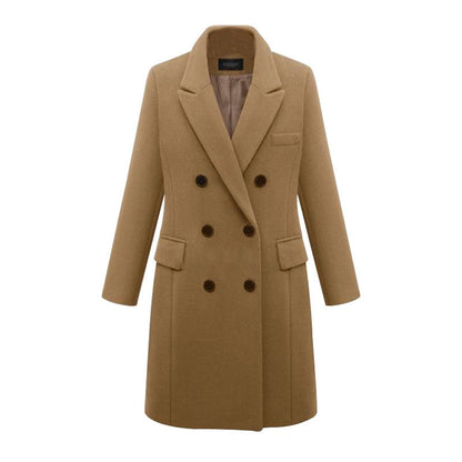 Funki Findz | Jackets | Women's Long Slim Wool Blend Coat
