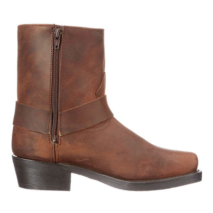 Funki Findz | Boots | Men's Vintage Tan Cowboy Biker Boots