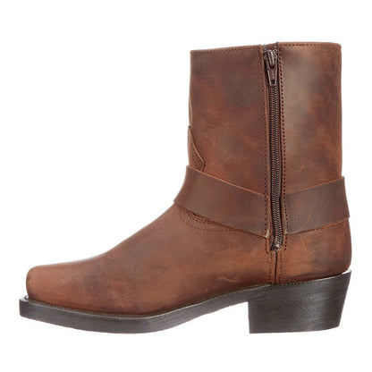 Funki Findz | Boots | Men's Vintage Tan Cowboy Biker Boots