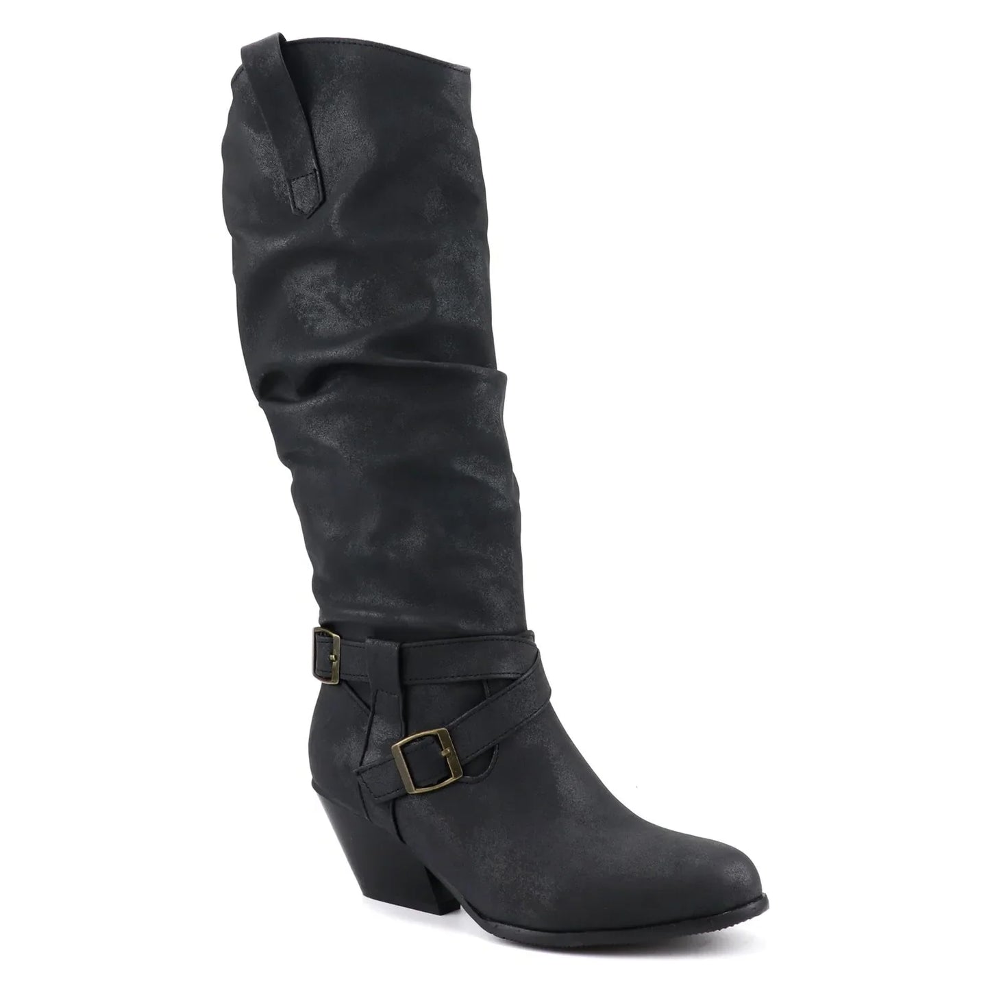 Funki Findz | Boots | Women's Faux Suede Western Style Boots