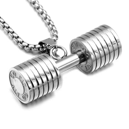 Funki Findz | Necklaces | Men's Boxing Glove Barbell Pendants