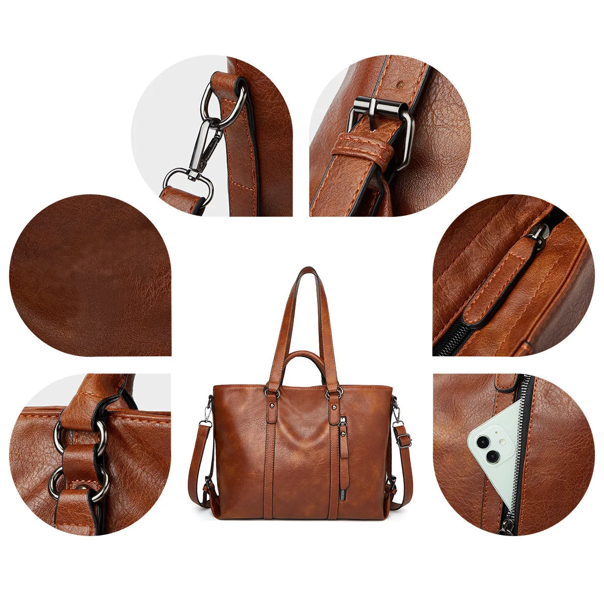 Funki Findz | Bags | Handbags | Women's Vintage Leather Bag