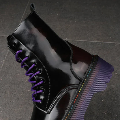 Funki Findz | Boots | Men's Women's 8-Hole Real Leather Boots