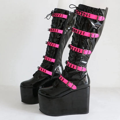 Funki Findz | Boots | Women's Super High Custom Platform Boot