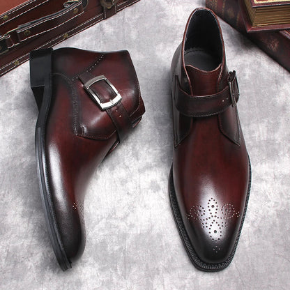 Funki Findz | Boots | Men's Luxury Genuine Leather Ankle Boots