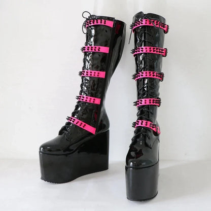 Funki Findz | Boots | Women's Super High Custom Platform Boot