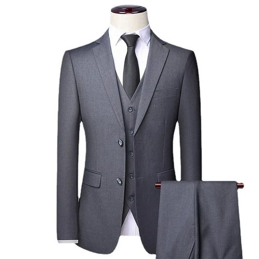 Funki Findz | Suits | Men's High Quality 3 Pcs Formal Dress Suit