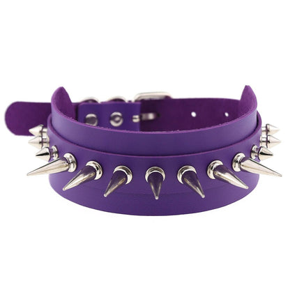 Funki Findz | Necklaces | Women's Gothic Spike Collar Necklace