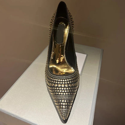 Funki Findz | Shoes | Women's Luxury Metallic Designer Slip-Ons