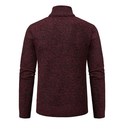 Funki Findz | Sweaters | Men's Casual Stand Collar Zip Pullovers