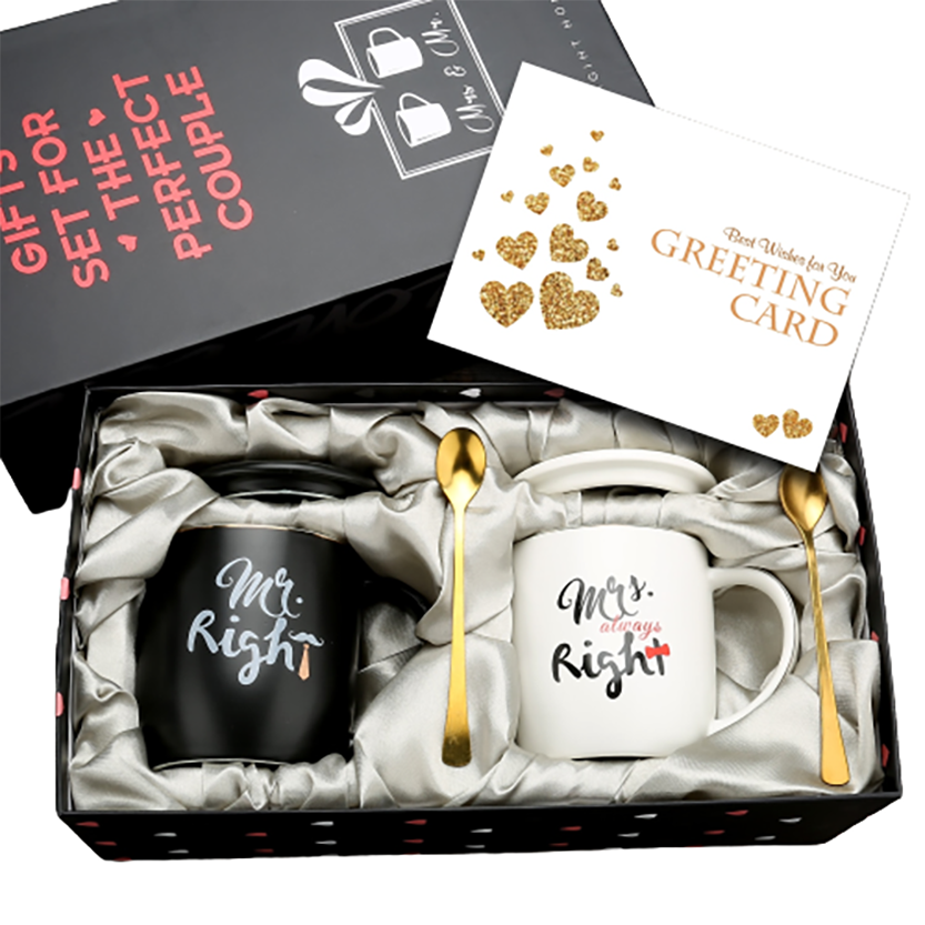 Funki Findz | Mugs | Mr and Mrs Coffee Mugs Bridal Gift-Set