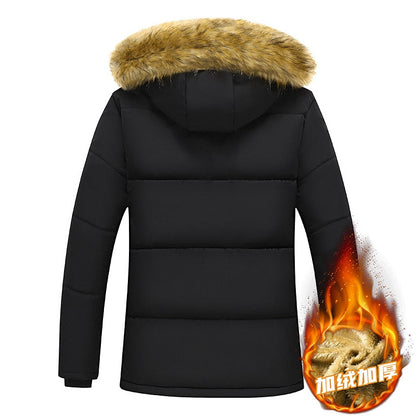 Funki Findz | Jackets | Men's Warm Winter Hooded Fleece Parka