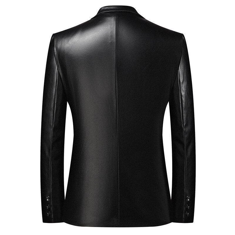 Funki Findz | Jackets | Men's Stylish Faux Leather Dress Jackets