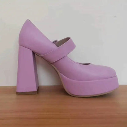 Funki Findz | Shoes | Women's Mary Jane Platform High Heels