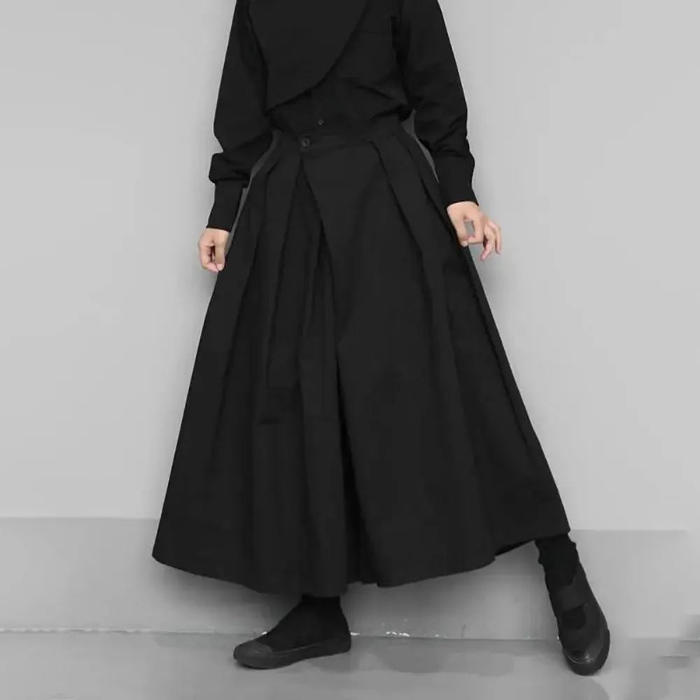 Funki Findz | Skirts | Men's Women's Gothic Wide Leg Pant Skirts