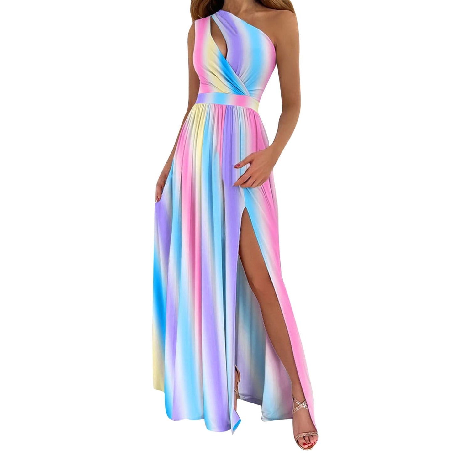 Funki Findz | Dresses | Women's One Shoulder Cocktail Dresses