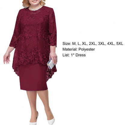 Funki Findz | Dresses | Women's Mother of The Bride Midi Dress