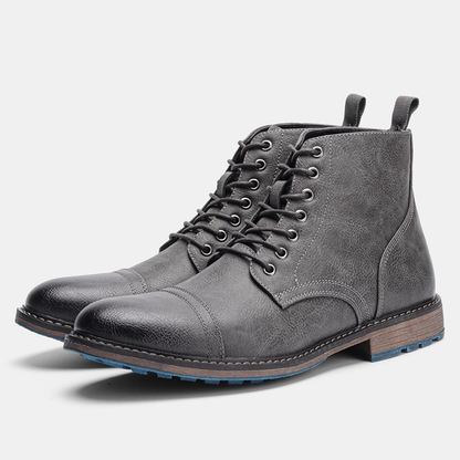 Funki Findz | Boots | Men's Faux Leather Smart Dress Boots