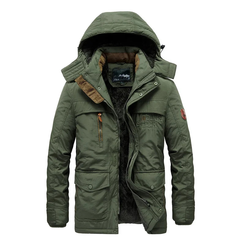 Funki Findz | Jackets | Men's Winter Hooded Windbreaker Parka