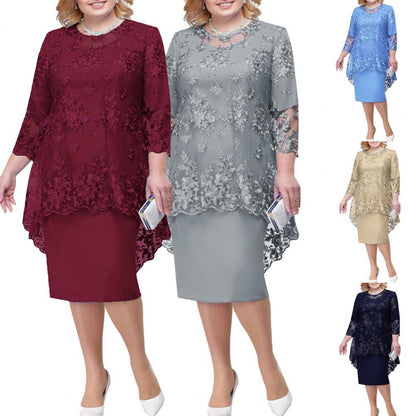 Funki Findz | Dresses | Women's Mother of The Bride Midi Dress