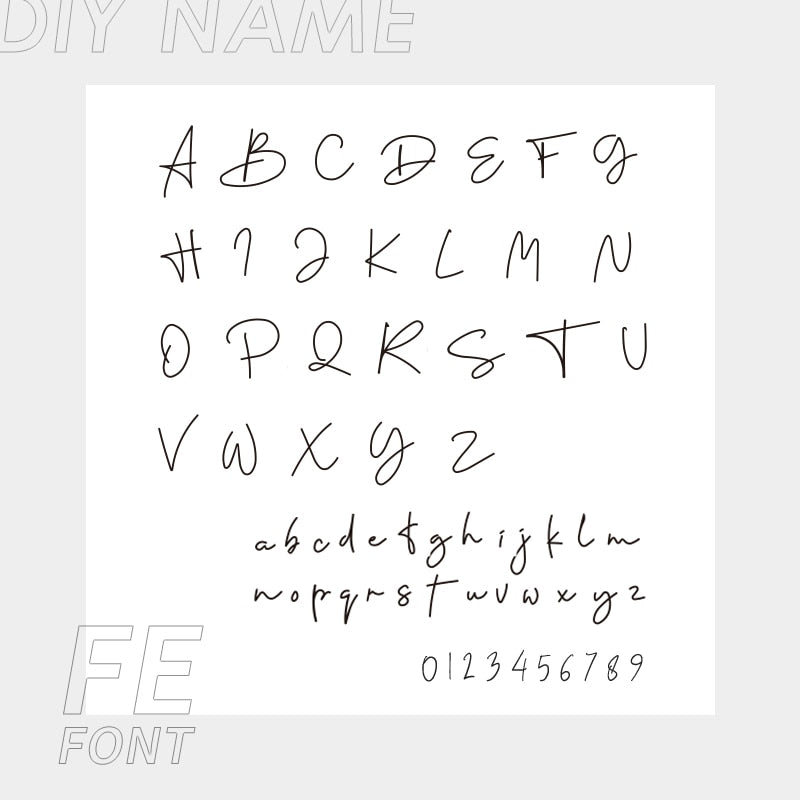 Funki Findz | Earrings | Custom Name Initial Vertical Drop Earring