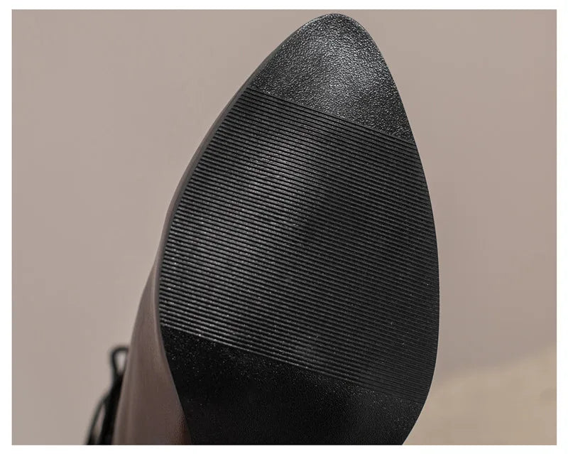Funki Findz | Boots | Women's Kitten Heel Victorian Granny Boot
