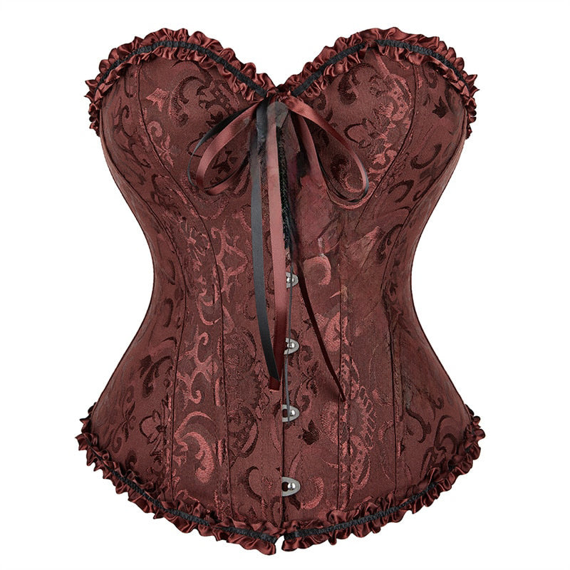 Funki Findz | Lingerie | Women's Pretty Overbust Corset | Bustier