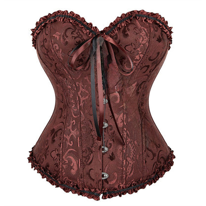 Funki Findz | Lingerie | Women's Pretty Overbust Corset | Bustier