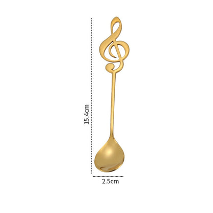 Funki Findz | Spoons | Musical Note Coffee Spoons | 1/3/5/10 Pcs