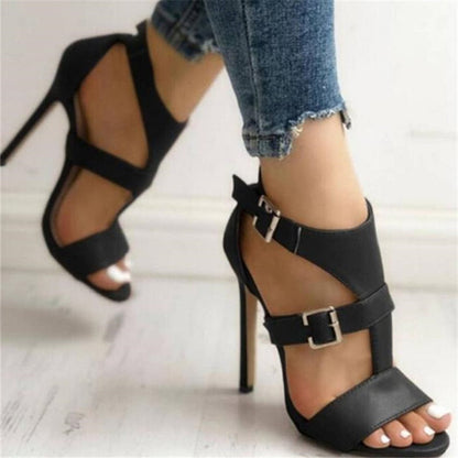 Funki Findz | Shoes | Women's Gladiator High Heel Stiletto Sandals