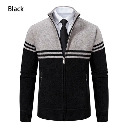 Funki Findz | Sweaters | Men's Slim Mock Neck Zip Up Cardigans