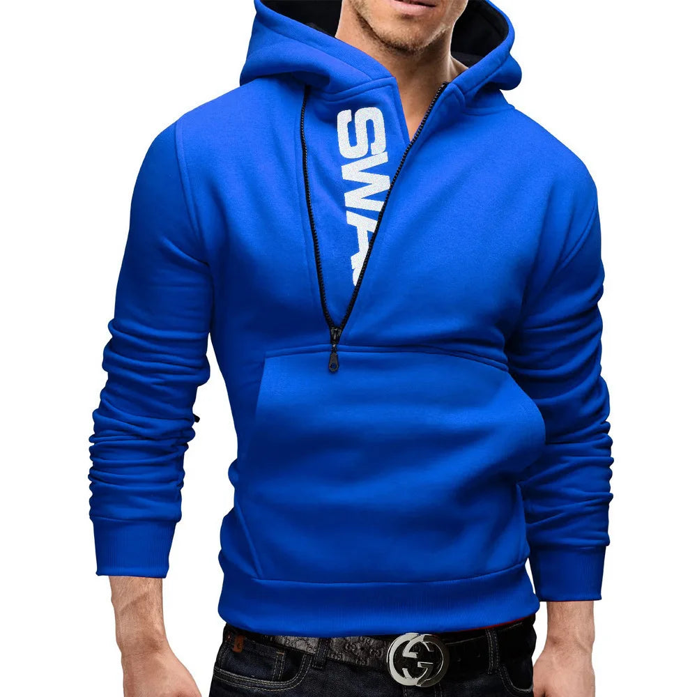 Funki Findz | Sweaters | Men's High Neck Hooded Pullovers
