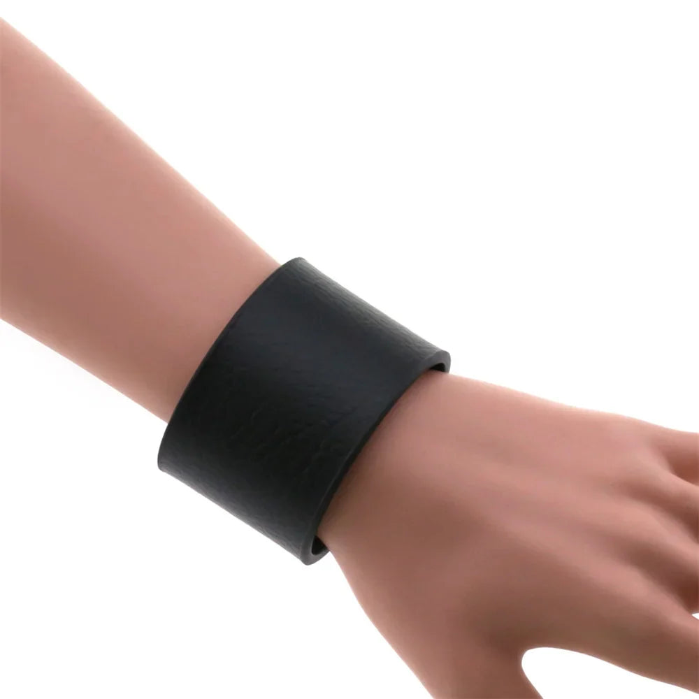Funki Findz | Bracelets | Unisex Leather Adjustable Cuff Bracelets