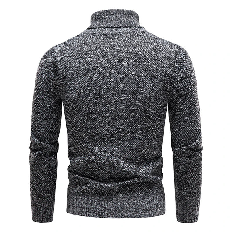 Funki Findz | Sweaters | Men's Winter Knitted Turtleneck Pullover