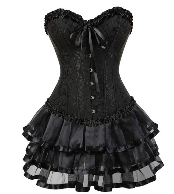 Funki Findz | Dresses | Women's Pretty Tutu Bustier Corset Sets