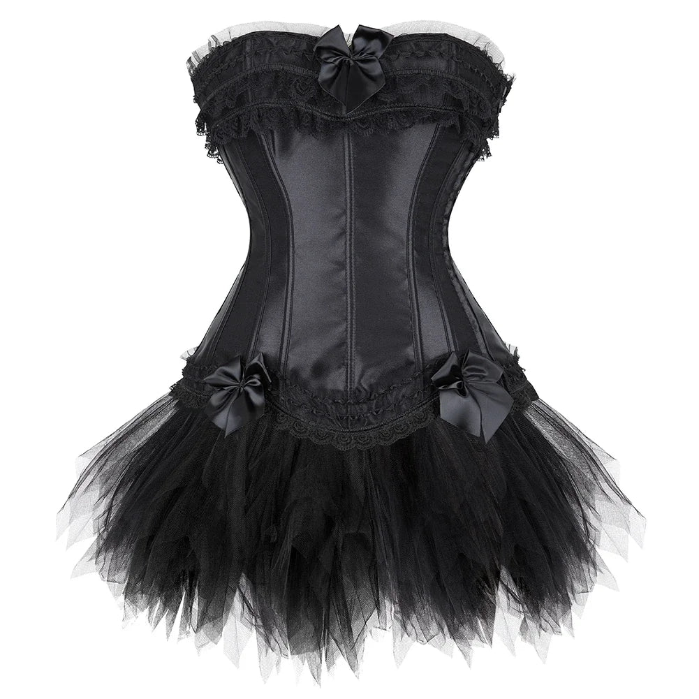 Funki Findz | Dresses | Women's Victorian Lace Corset Dresses