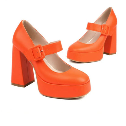 Funki Findz | Shoes | Women's Mary Jane Platform High Heels