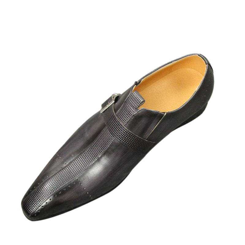 Funki Findz | Shoes | Men's Genuine Leather Formal Dress Shoe