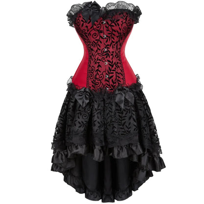 Funki Findz | Dresses | Women's Victorian Gothic Corset Dress
